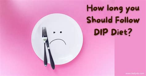 DIP Diet Plan & Meal Plan!