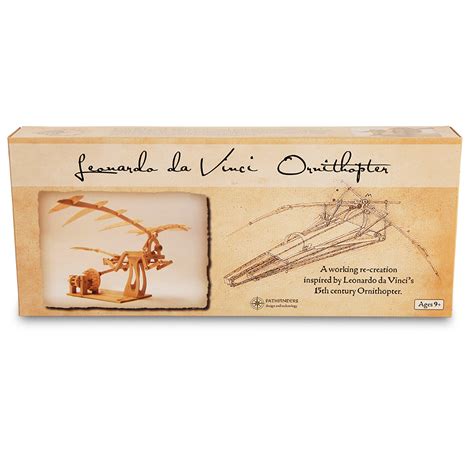 Leonardo Da Vinci Ornithopter model – Toys and Tales