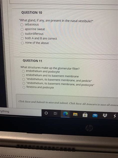 Solved QUESTION 2 The vestibular folds are lined with o | Chegg.com