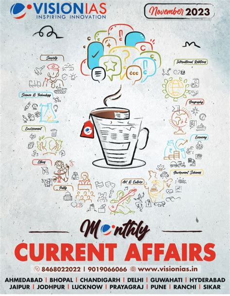 Vision IAS Current Affairs November 2023 PHOTOCOPY English Medium