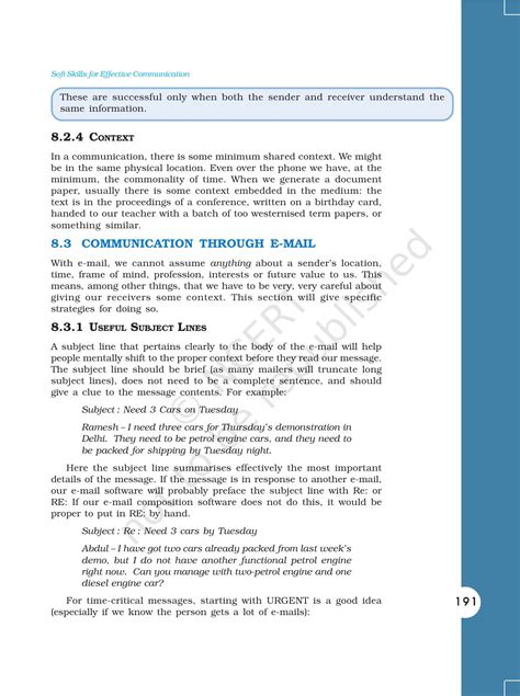 Ncert Book For Class Computers Chapter Soft Skills For Effective