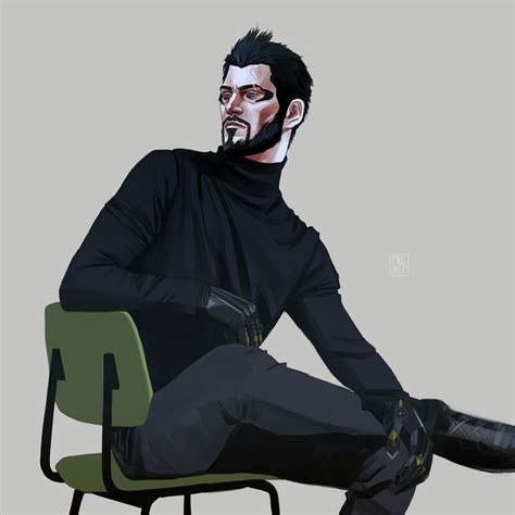 Пин от пользователя Sabah Naurin на доске Deus Ex Adam Jensen