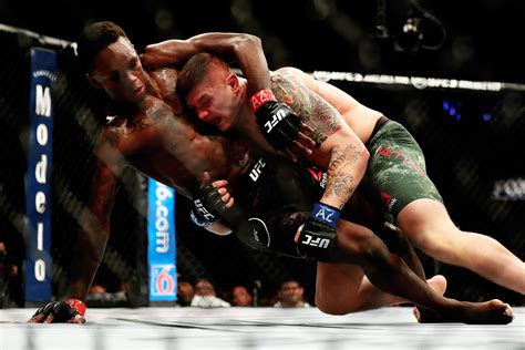 Ufc Video Israel Adesanya Marvin Vettori Have Heated Faceoff