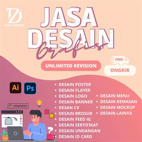 Jual Jasa Desain Premiumposterflayerlogobannerkemasanfeed Dll