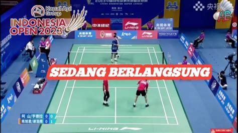 Indonesia Open Diluar Dugaan Nasib Sial Hampiri Ganda Terbaik