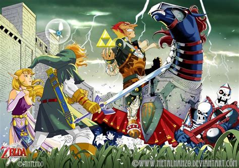 The Legend Of Zelda Ocarina Of Time Fan Art By Metalhanzo Legend Of