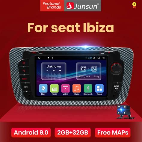 Junsun Android 7 1 Car DVD Radio For Seat Ibiza 6j 2009 2010 2012 2013