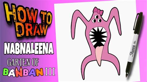 HOW TO DRAW GARTEN OF BANBAN 3 NABNALEENA Como Dibujar Garten Of