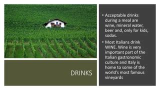 Italian food customs and traditions | PPT