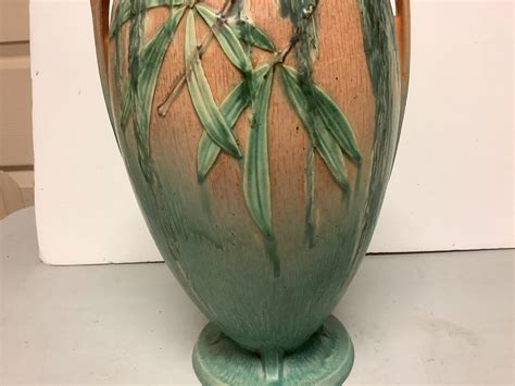 Lot Roseville Pottery Moss” Vase