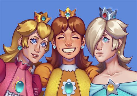 Artstation Mario Princesses