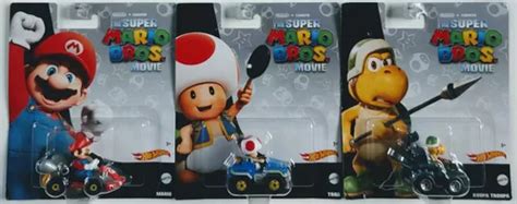 Hot Wheels The Super Mario Bros Movie Mario Toad Koopa Troop Envío gratis