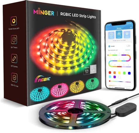 Tira De Luces Led Minger Dreamcolor Tira De Luz Inteligente Env O Gratis