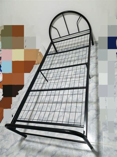 Metal bed frame, Furniture & Home Living, Furniture, Bed Frames ...