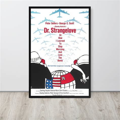 Dr. Strangelove 1964 Vintage Movie Poster - Etsy