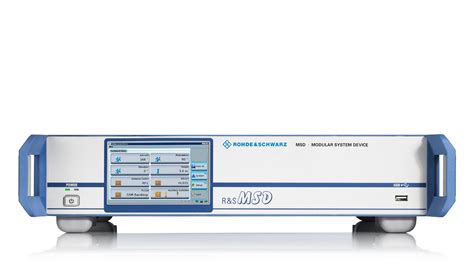 R Smsd Modular System Device Rohde Schwarz