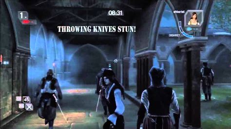 Assassins Creed Revelations Multiplayer Throwing Knives Stun Youtube