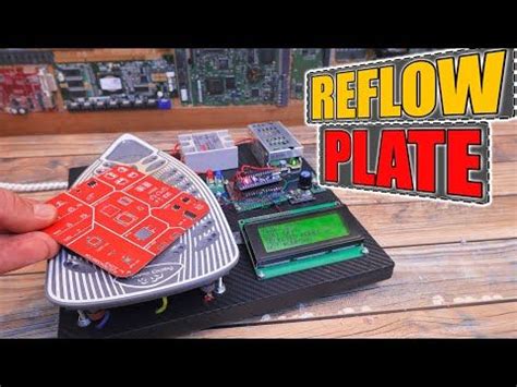 Homemade Reflow Hot Plate For SMD Soldering W Diy Electronics Mini Projects Hot Plate