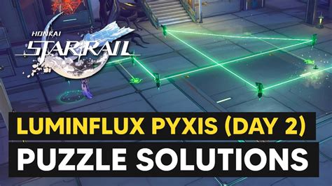 ALL Luminflux Pyxis Puzzle Solutions Day 2 Honkai Star Rail YouTube