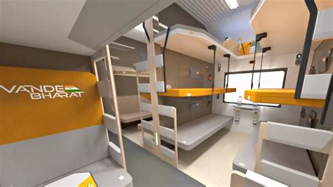 Vande Bharat Sleeper Coach Prototype Revealed See Photos Features Of