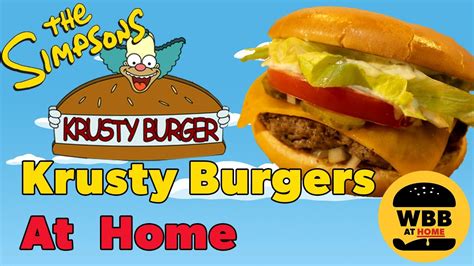 How To Make A Krusty Burger - Burger Poster