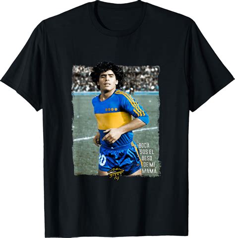Maradona Boca sos el beso de mi madre T-Shirt