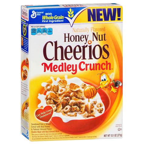 General Mills Honey Nut Cheerios Whole Grain Cereal Medley Crunch Walgreens