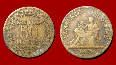 50 Centimes Chambres De Commerce 1926 Empire Des Monnaies