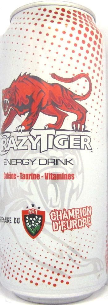 Crazy Tiger Energy Drink 500ml France