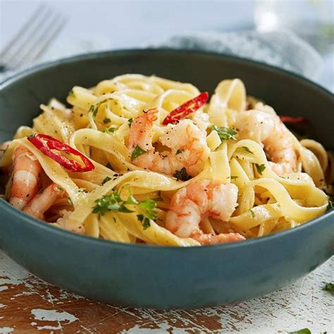 Pasta Med Scampi Oppskrift Matawama