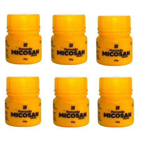 Kit Pomada Micosan Original Para Micoses E Clareador De Manchas