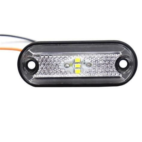 Lanterna Delimitadora Lateral Carreta Caminh O Ba Leds Asx