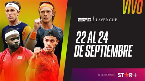 El Tenis De La Laver Cup Brillar En Canad Por Espn En Star Espn