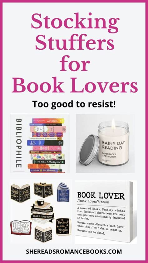 25 Best Stocking Stuffers Book Lovers Will Go Crazy For She Reads