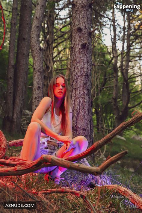 Milena Angel Nude Wild Woods Photoshoot Aznude