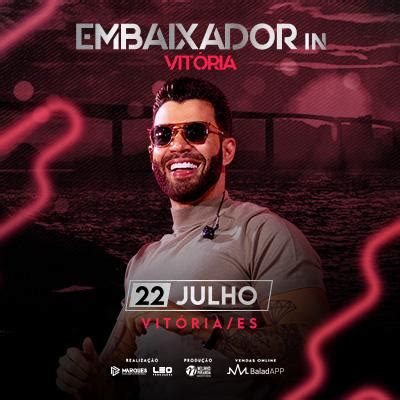 Embaixador Gusttavo Lima em Vitória Evento ON