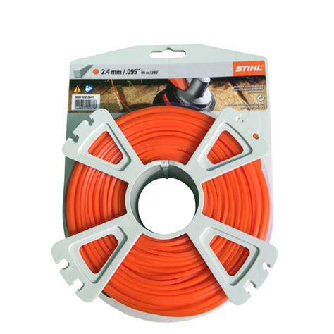 Stihl Fil D Broussailleuse Nylon Carr Mm M Orange