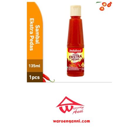 Indonesia Indofood Sambal Extra Pedas Extra Hot Chili Sauce Ml Lazada Co Th