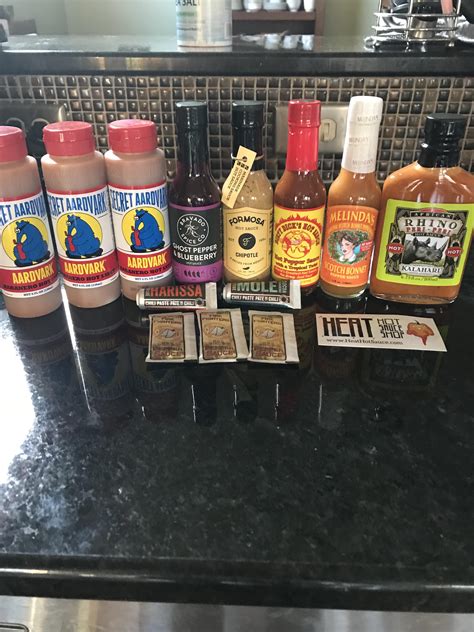 First Order From Heat Hot Sauce Shop R Spicy