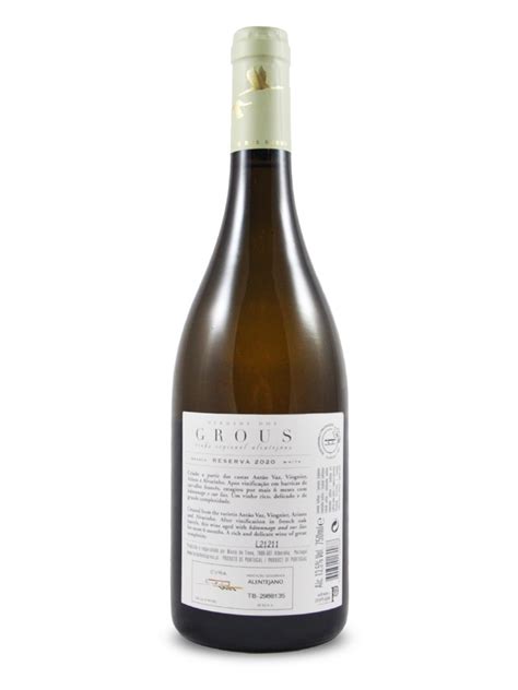 HERDADE DOS GROUS Branco Reserva La Vinoteca