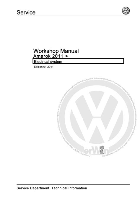 Repair Manual Amarok 4