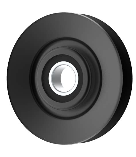 Hustler 601065 V Groove Idler Pulley 3 Dia 58 Bore Steel