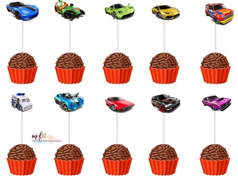 Toppers Hot Wheels Elo Produtos Especiais