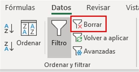 Cap Tulo Ordenar Y Filtrar Datos En Excel El T O Tech