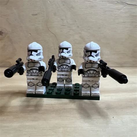 Lego Star Wars Clone Trooper Phase Minifigures Lot Of From Set