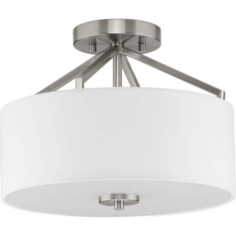 Farmhouse Nickel Semi Flush Mount Ceiling Lights Bed Bath Beyond