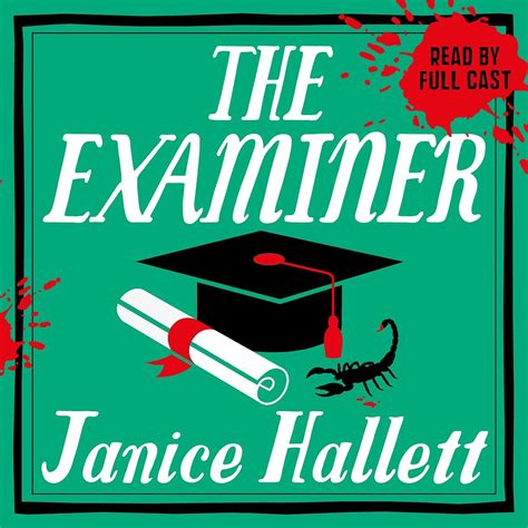 The Examiner by Janice Hallett (audiobook) – McMinn & Cheese