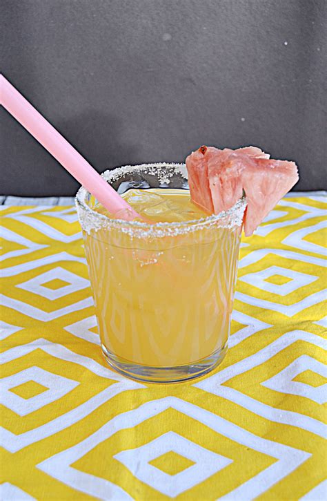 Pink Pineapple Vodka Cocktail Hezzi D S Books And Cooks