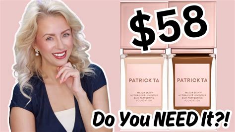 NEW Patrick Ta Major Skin Hydra Luxe Foundation Review Wear Test Do