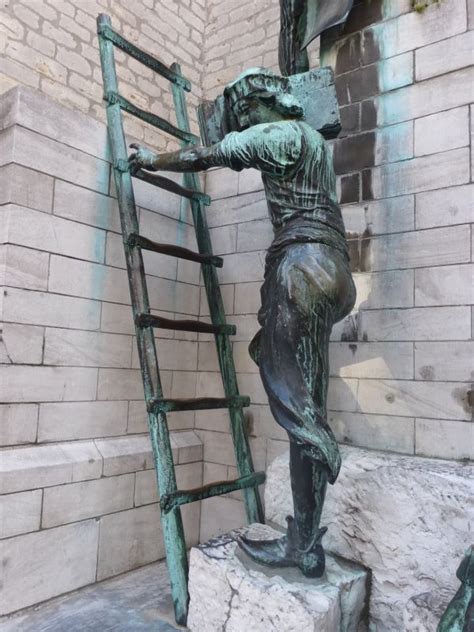 Free Images Monument Statue Cathedral Ladder Gothic Belgium